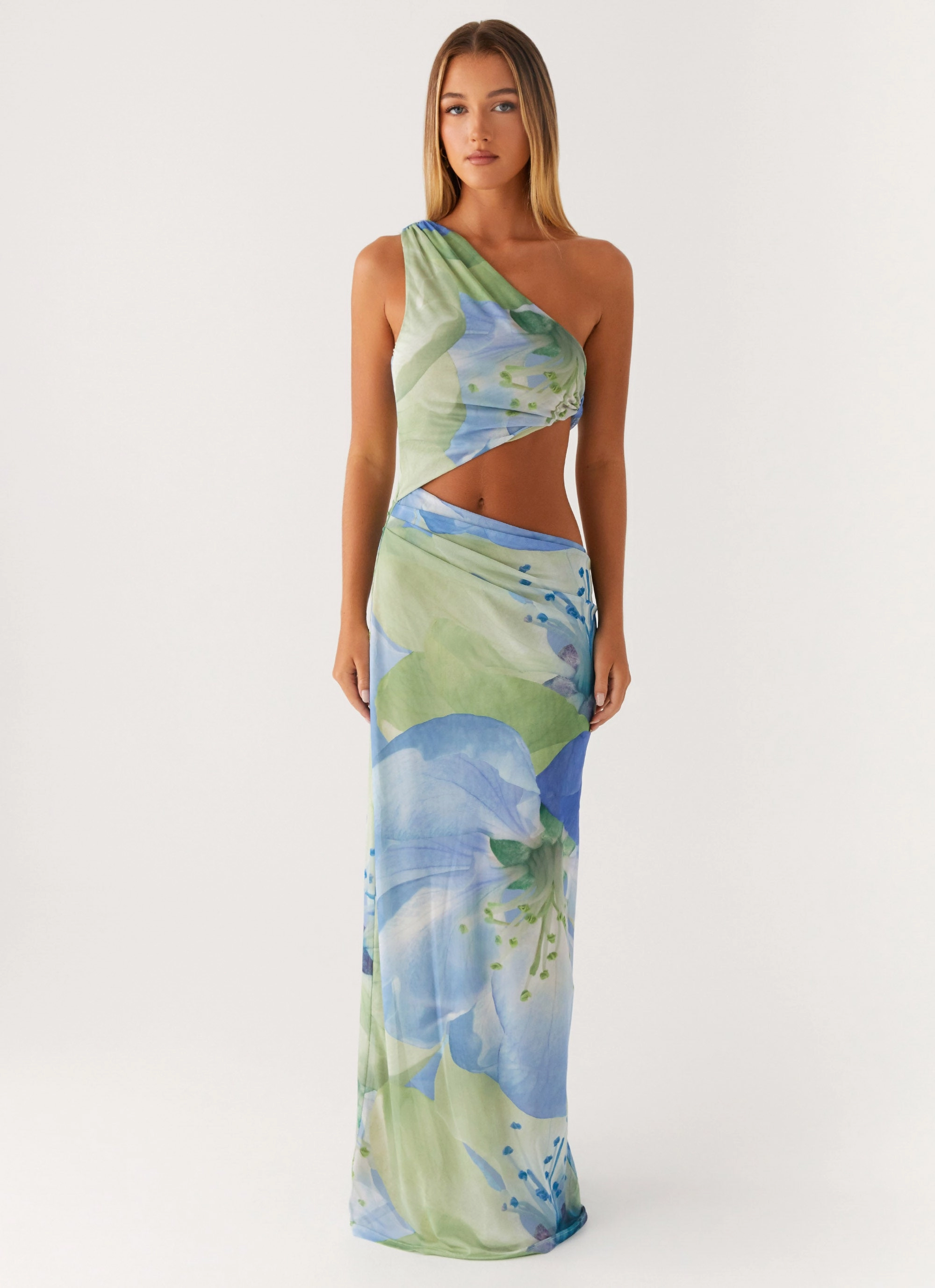 Stylish and Comfortable Wilder Maxi Dress - Flower Print