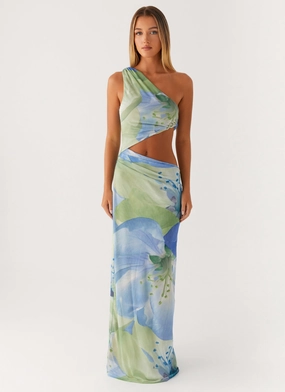 Stylish and Comfortable Wilder Maxi Dress - Flower Print