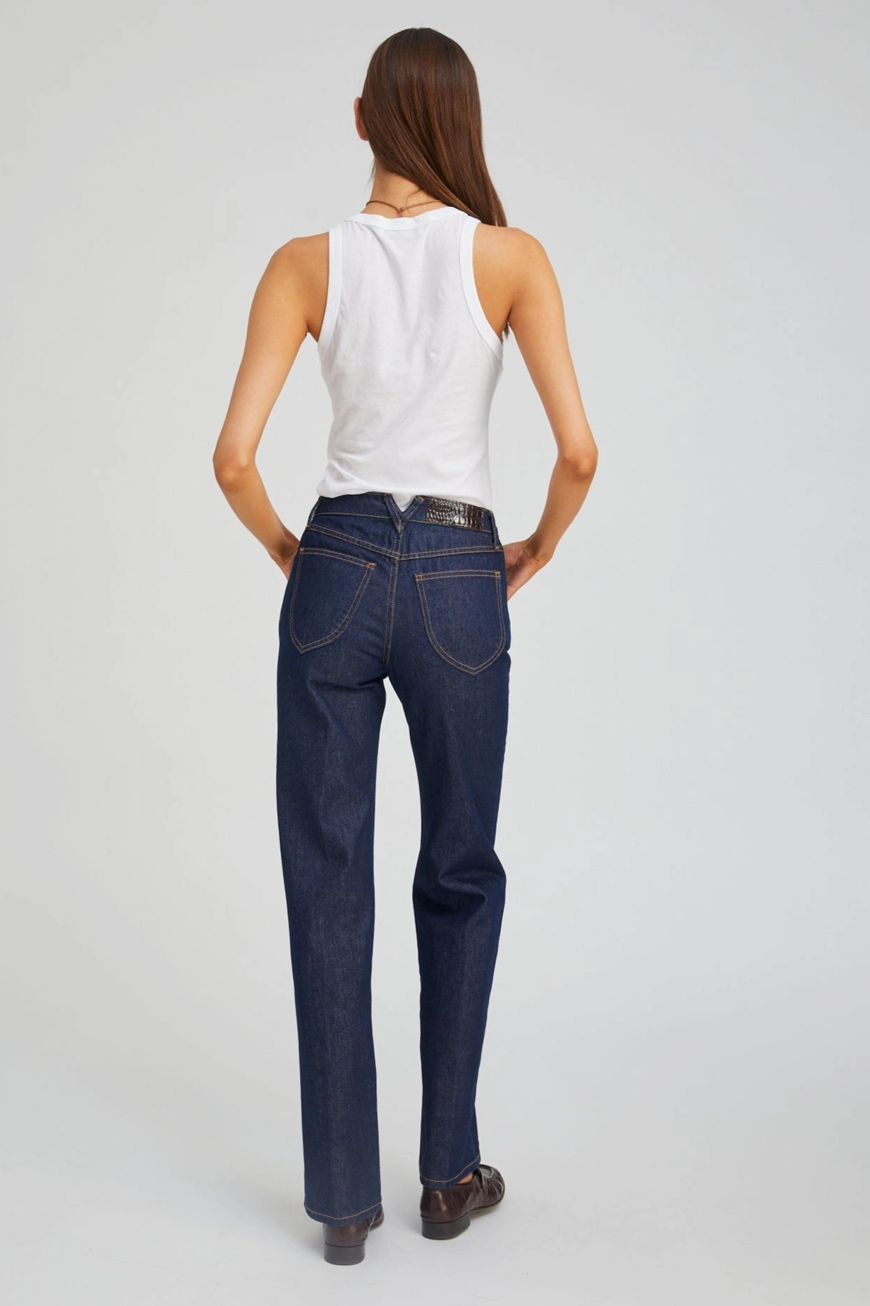 Jane Loose Straight Denim Shape Retention