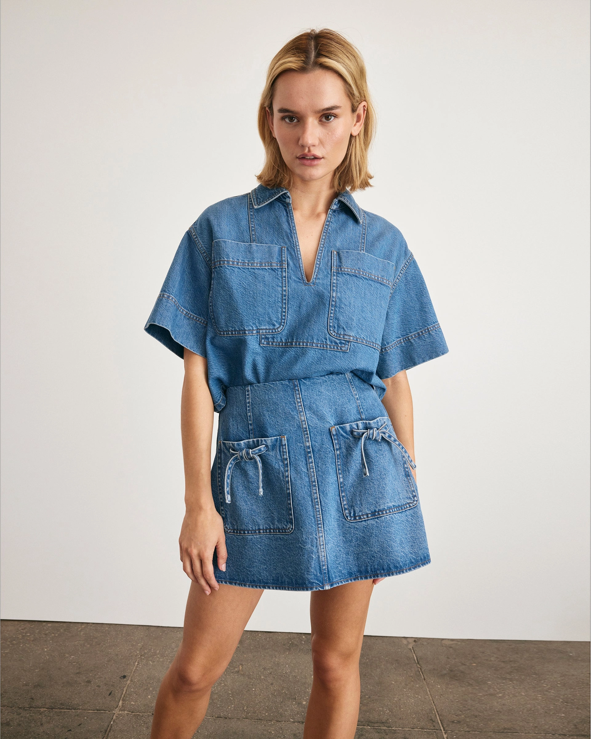 Cory Skirt Light Reflective Details Versatile Comfort