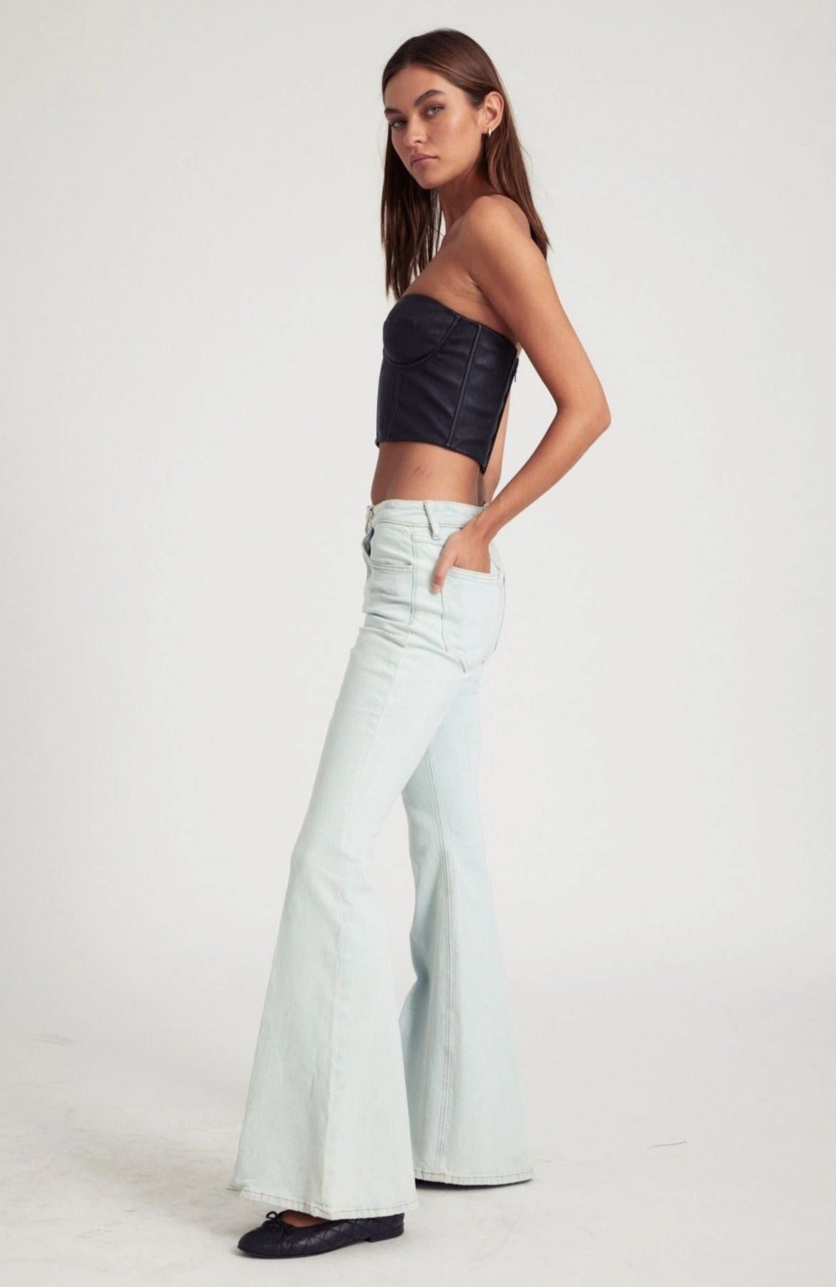 Bruni Ultra Flare Denim AllDay Comfort Design NonFade Dye