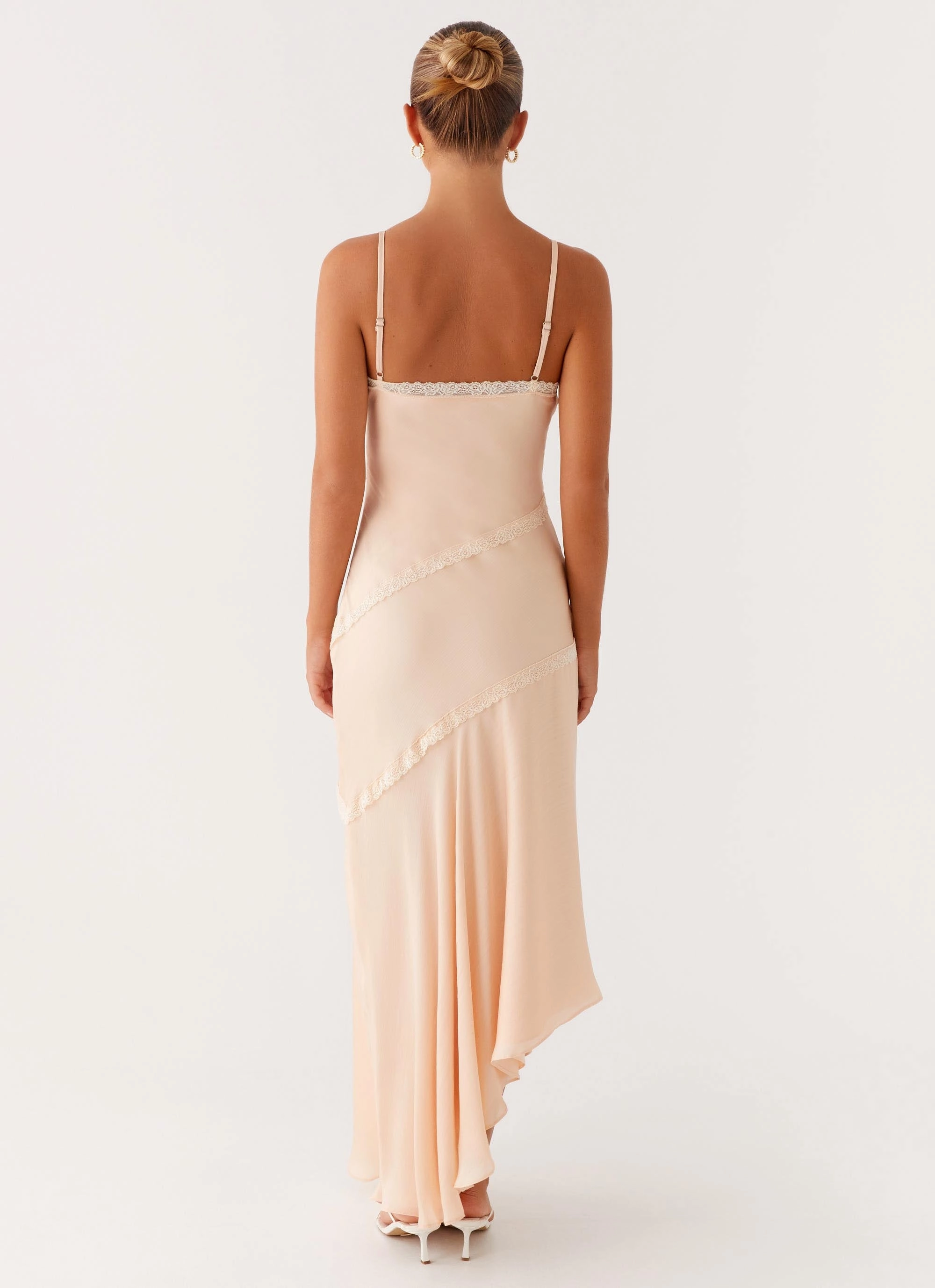 Solana Maxi Dress - Peach Work or Casual