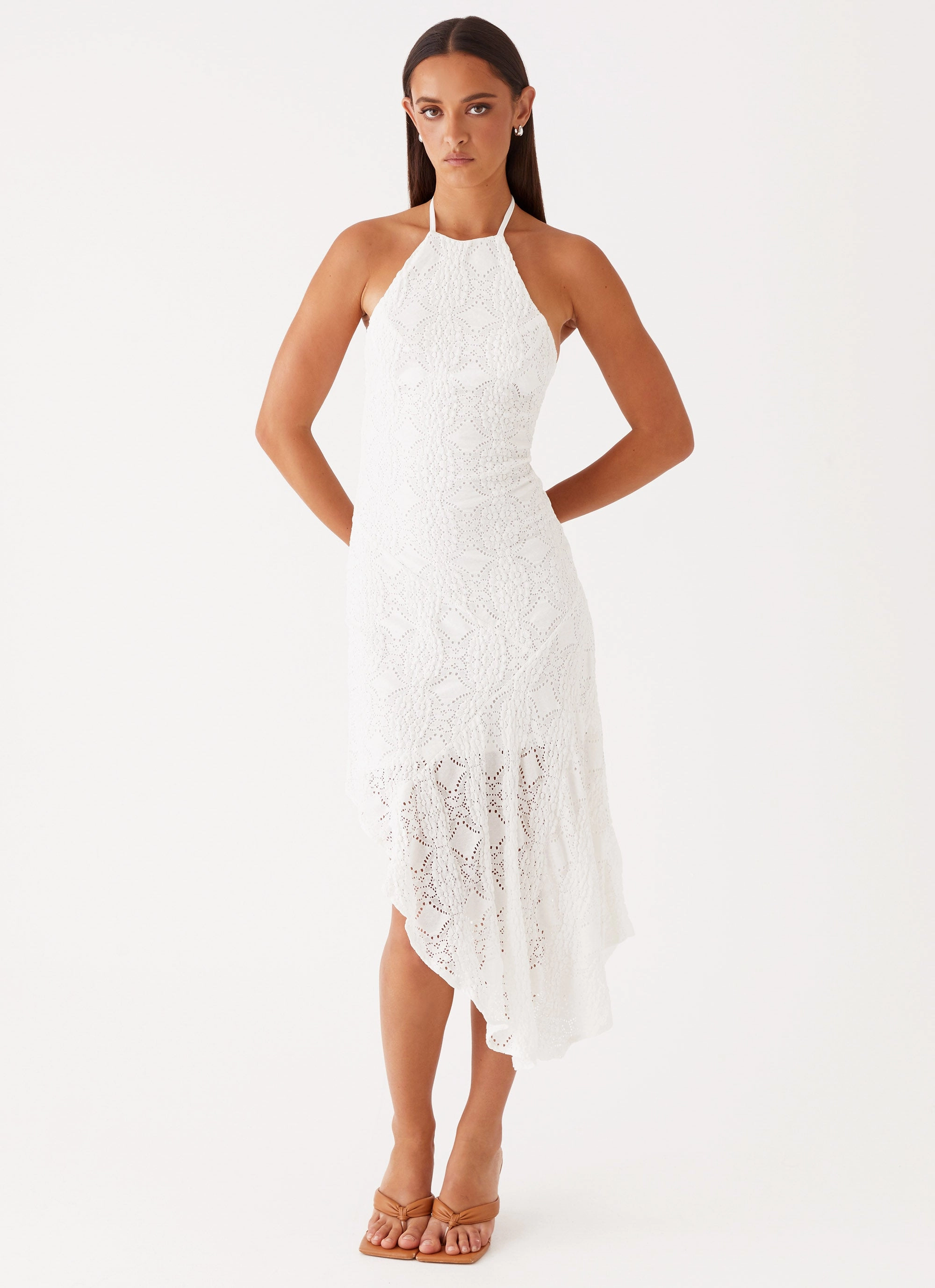 Quick Fit Sondela Maxi Dress - White