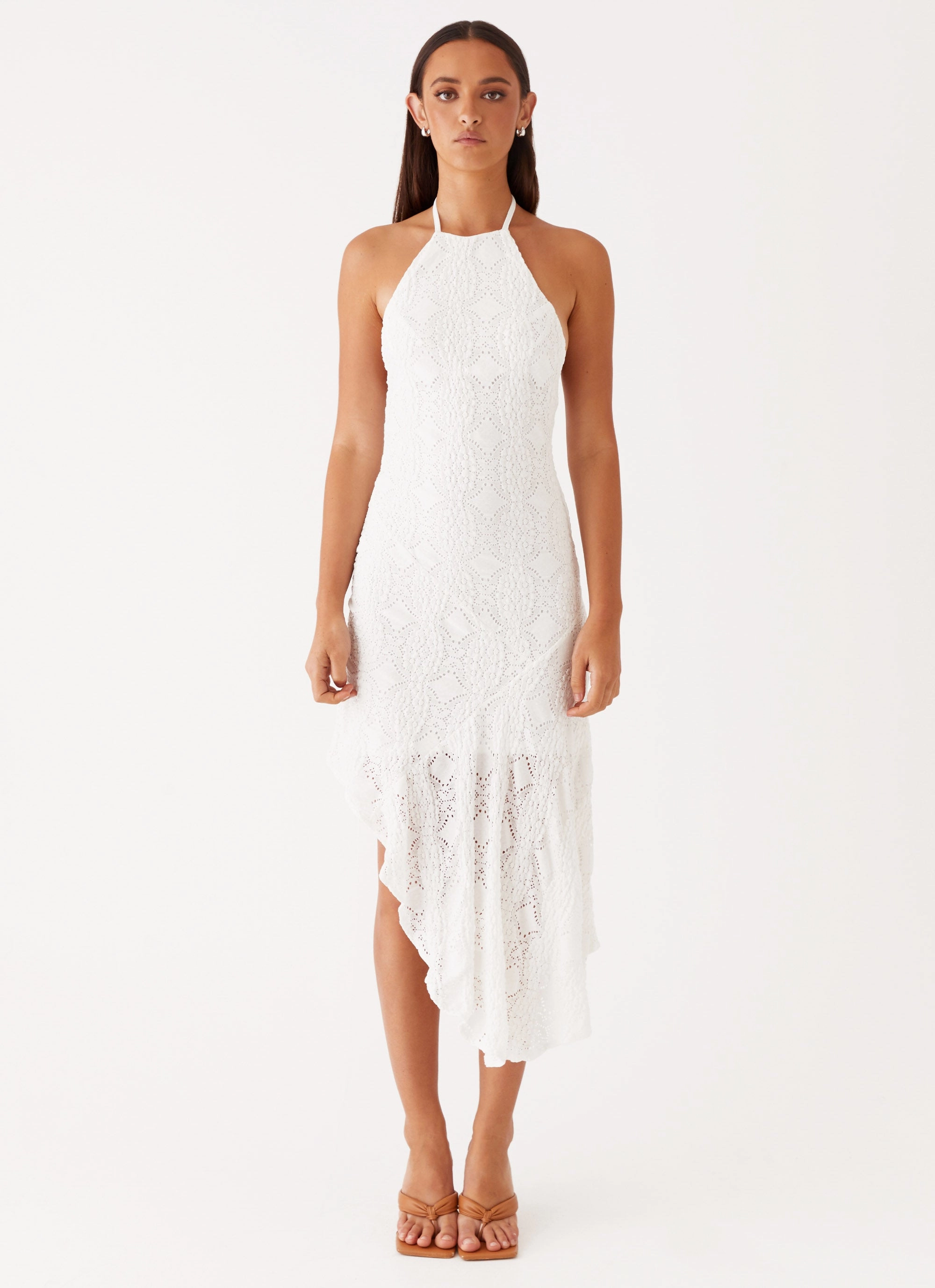 Elegant Charm Sondela Maxi Dress - White