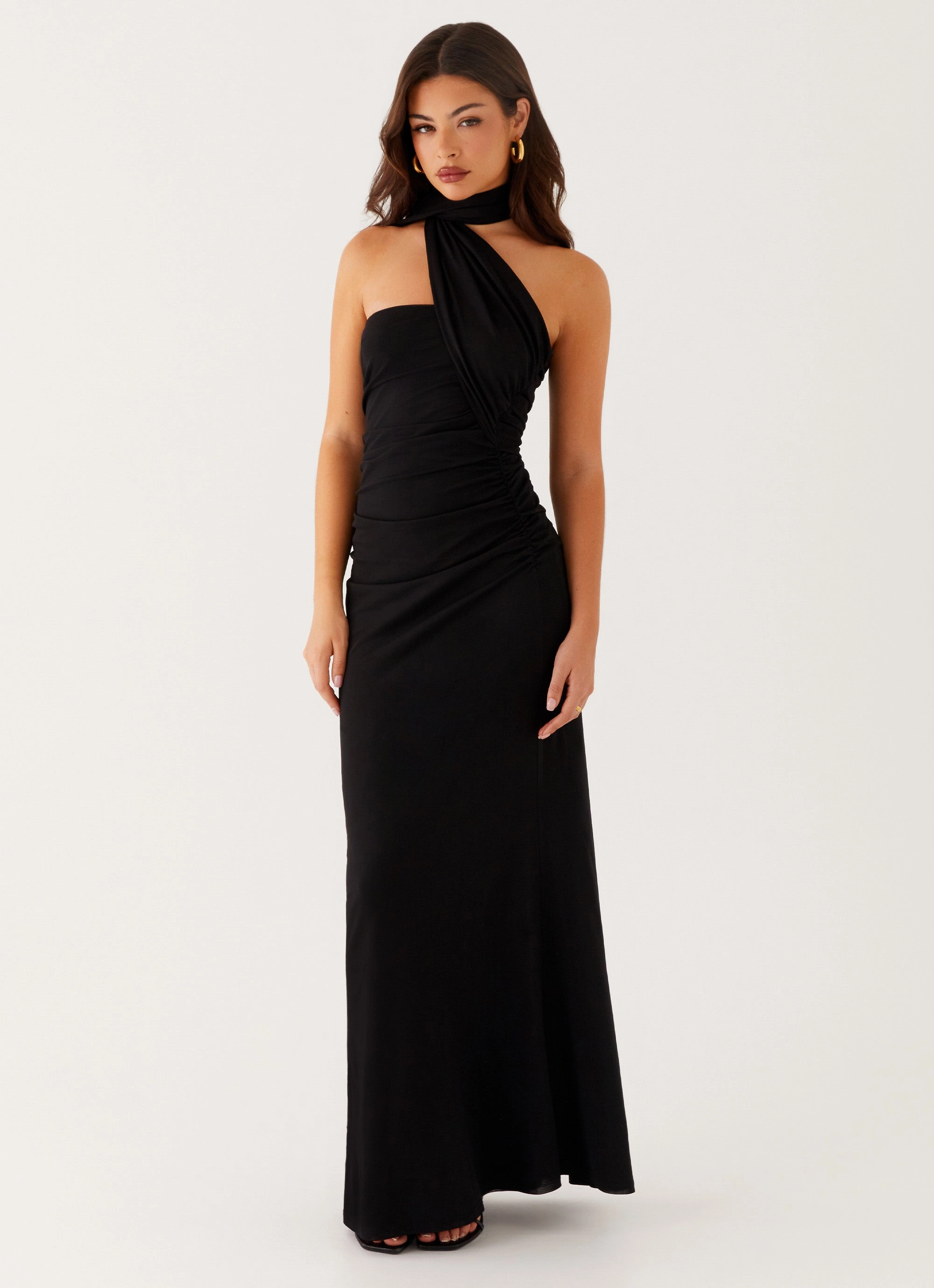 Confident Mood Songbird Maxi Dress - Black