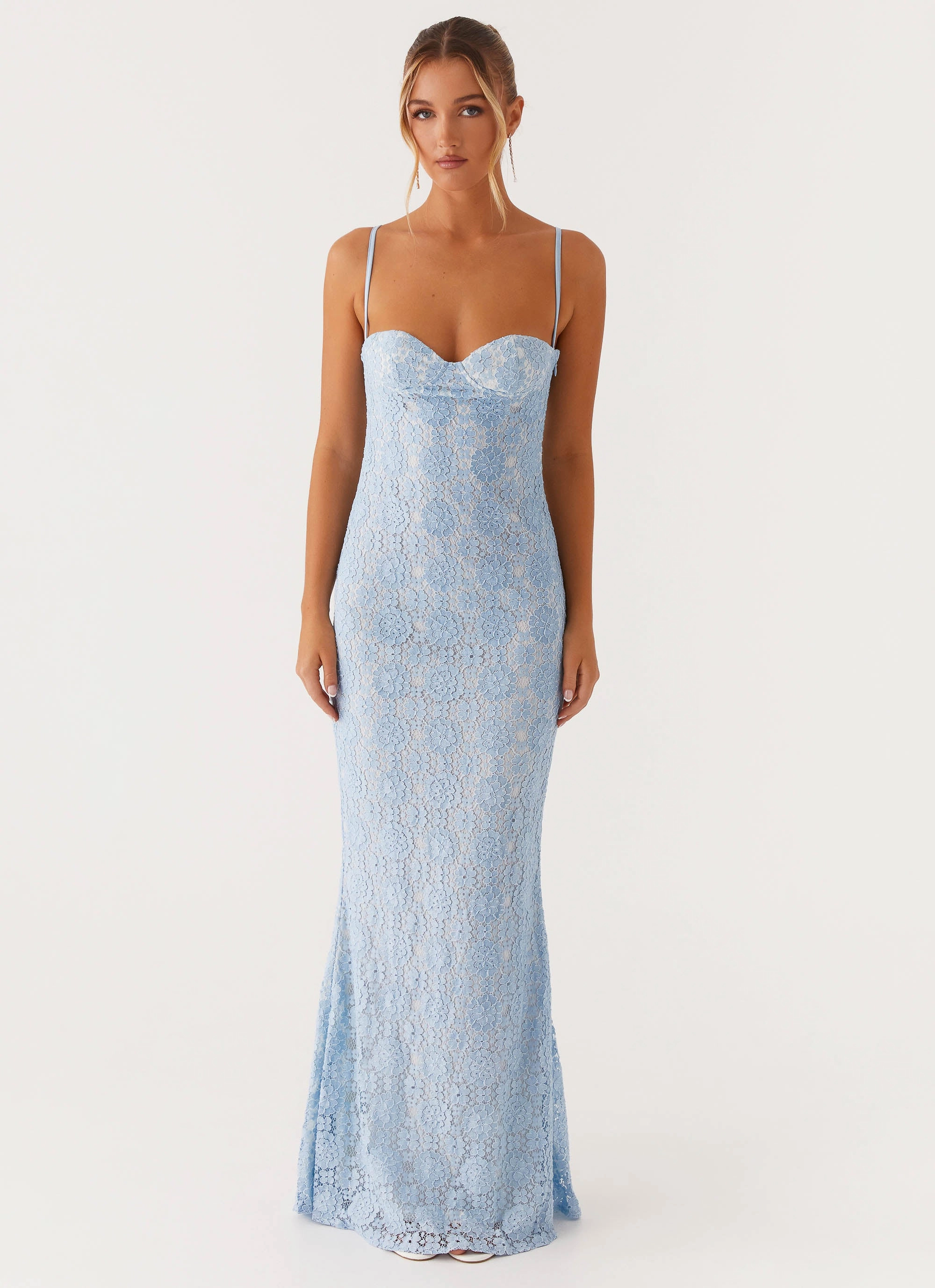 Date Ready Daily Option Sonia Maxi Dress - Blue