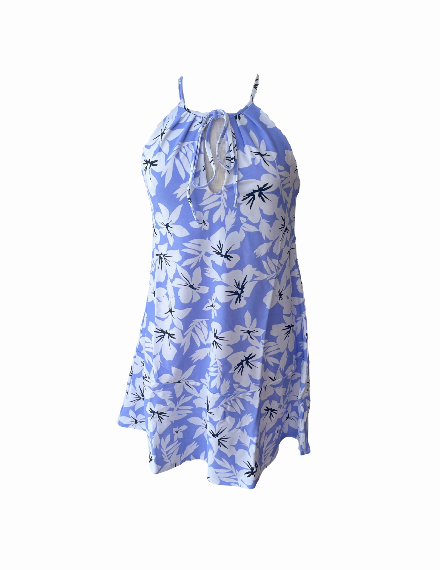 Korean Mood Cape May Dress Hibiscus Lilac