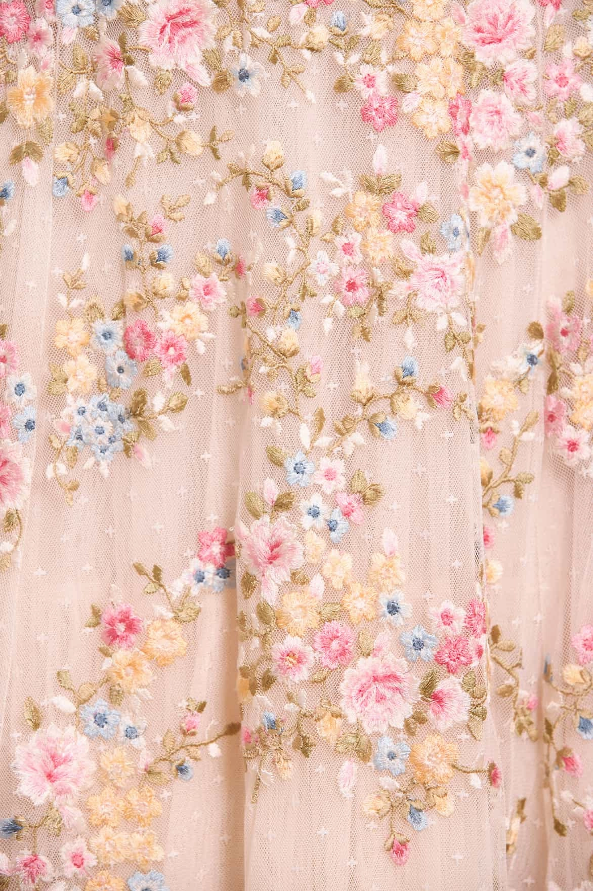 Lunaria Wreath Off-Shoulder Long Sleeve Gown Quick Match