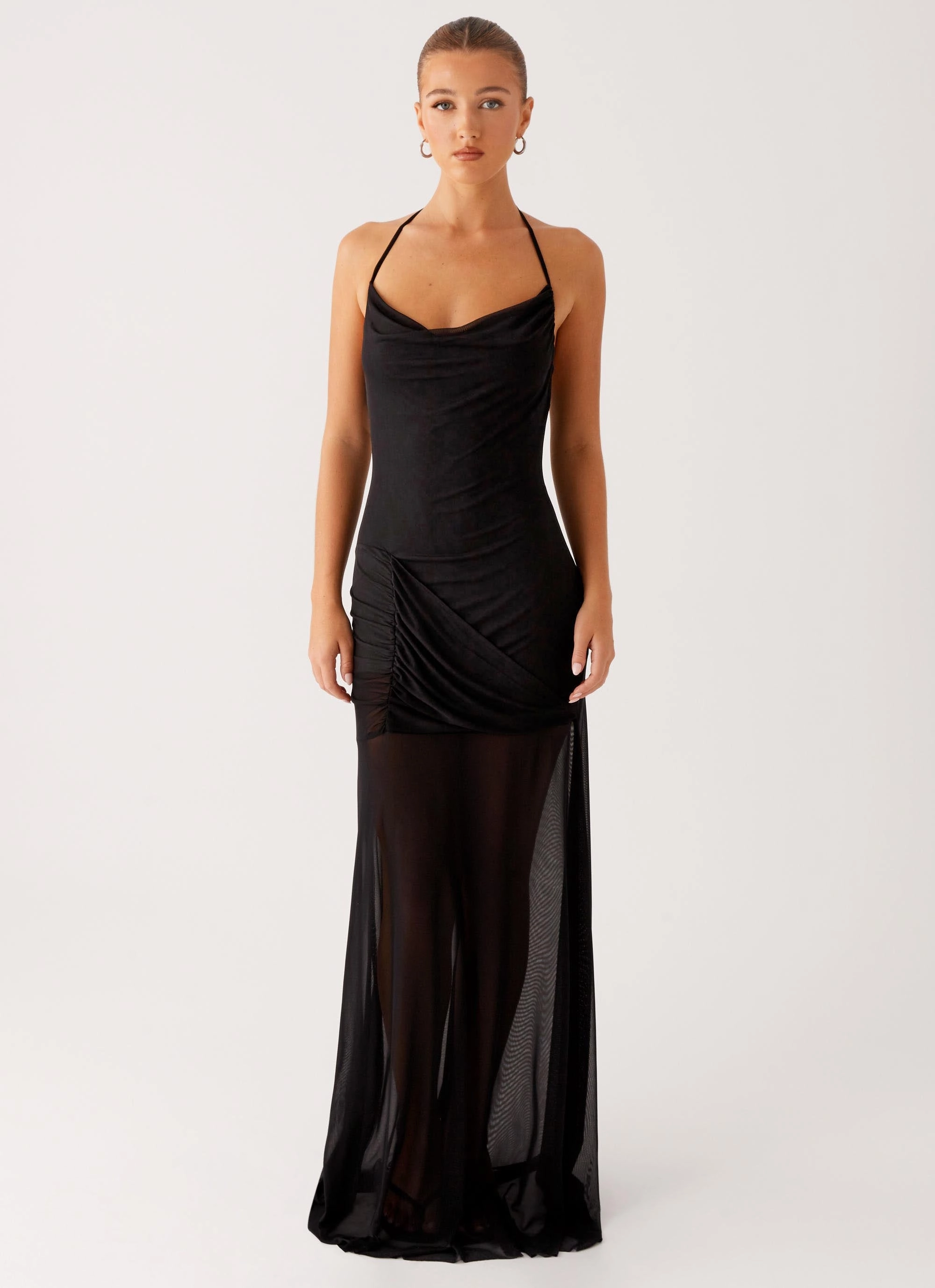 BreathableFabric Mckinley Maxi Dress - Black