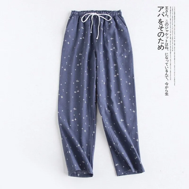 Spring Couples Sleeping Pants