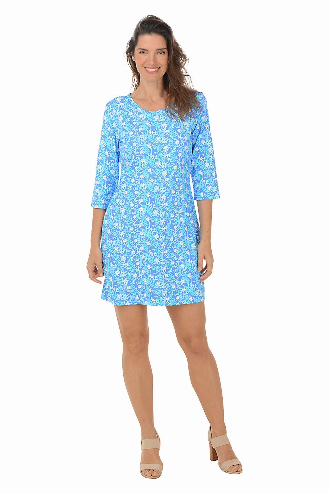 Spring Garden UPF50  Travel Dress Dreamy Look