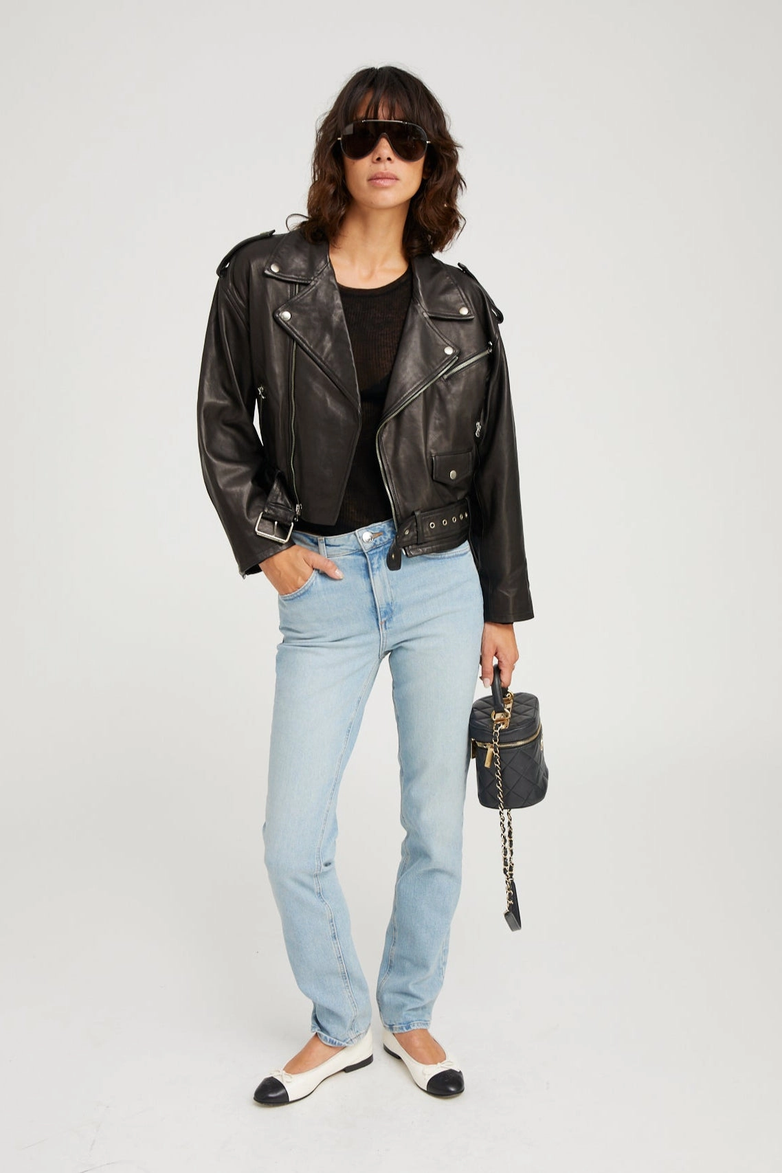 Eco Friendly Dye Process Francoise Slim Straight Denim