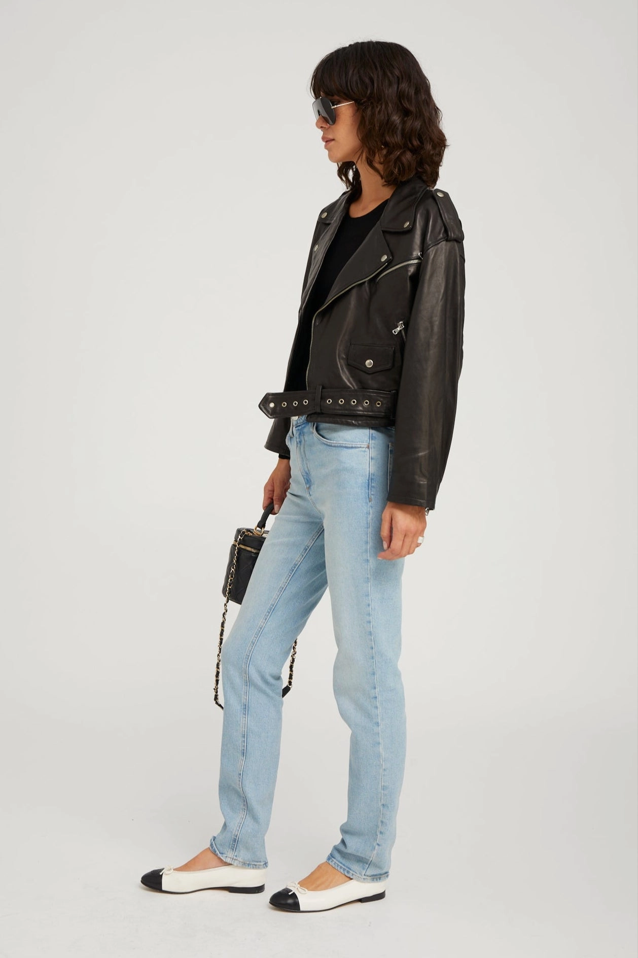 Francoise Slim Straight Denim Relaxed fit wear