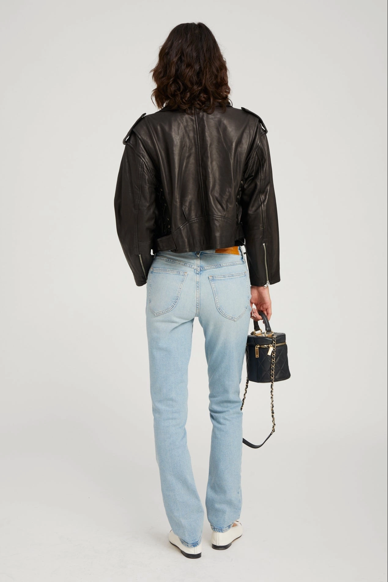 Francoise Slim Straight Denim Commuter Ready
