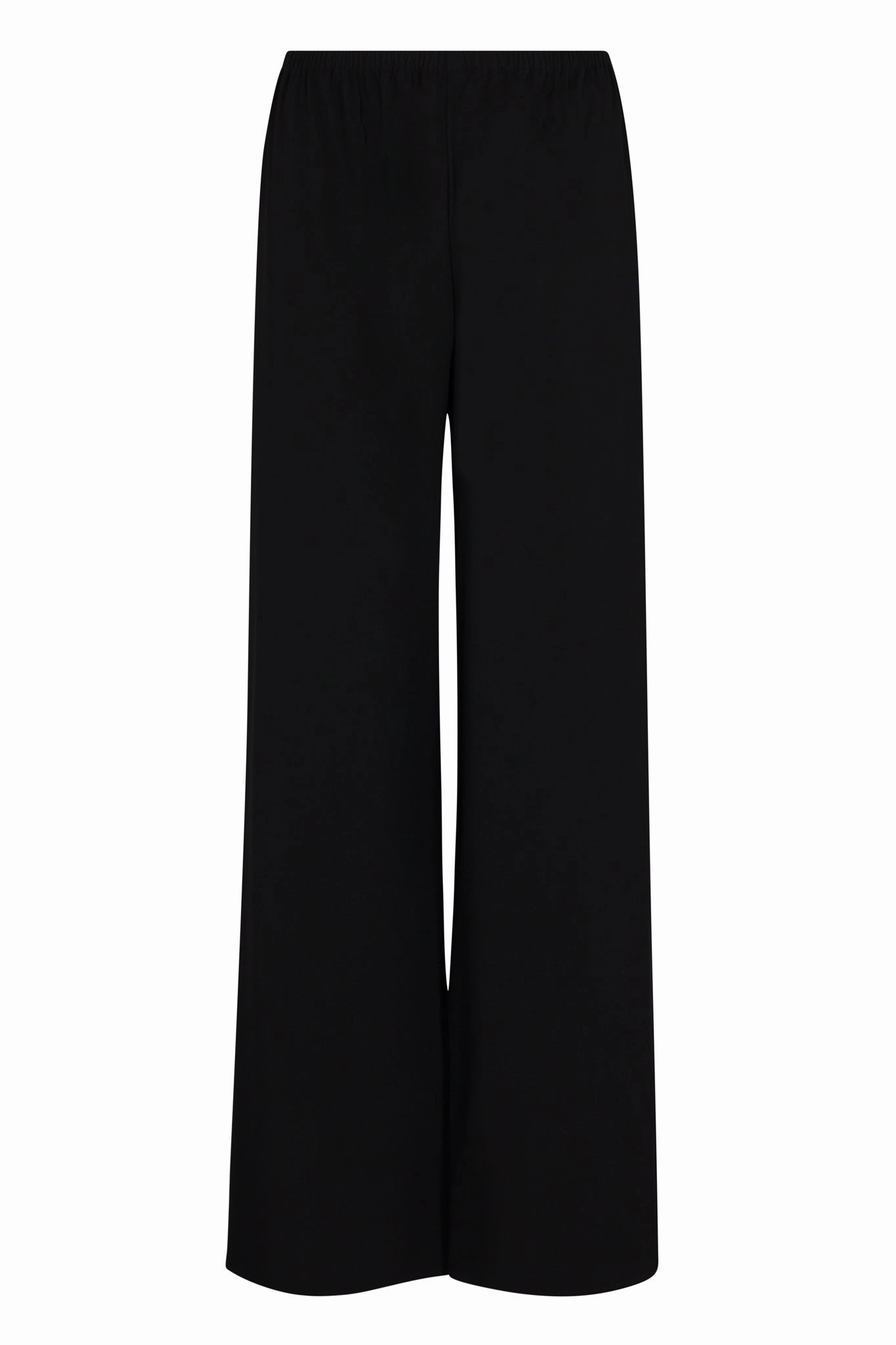 Black Crepe Easy Pants Layer Ready