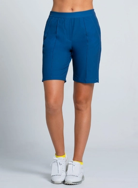 Flexible Waist CompressionFitFabric Steel Cut Short