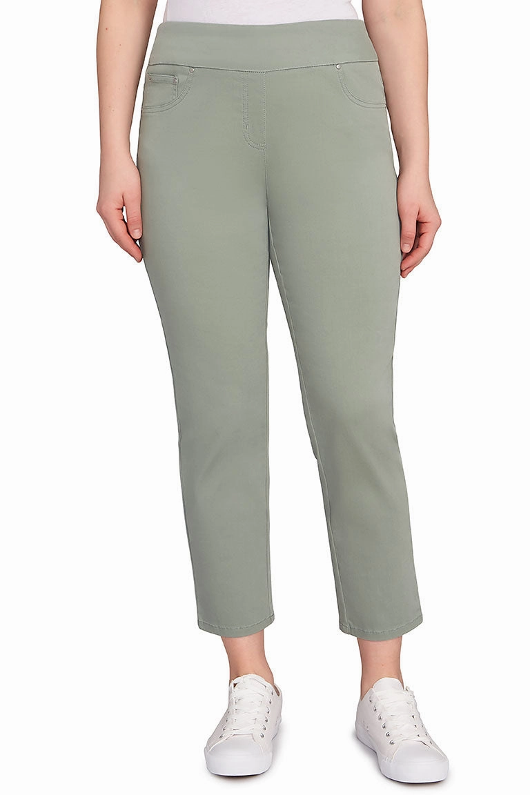 Seasonal Basic Low Profile Stripe Right Stretch Twill Ankle Pant