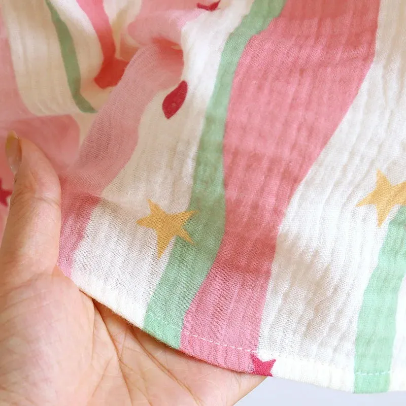 Striped Cotton Pajamas for Women Feel the Softness