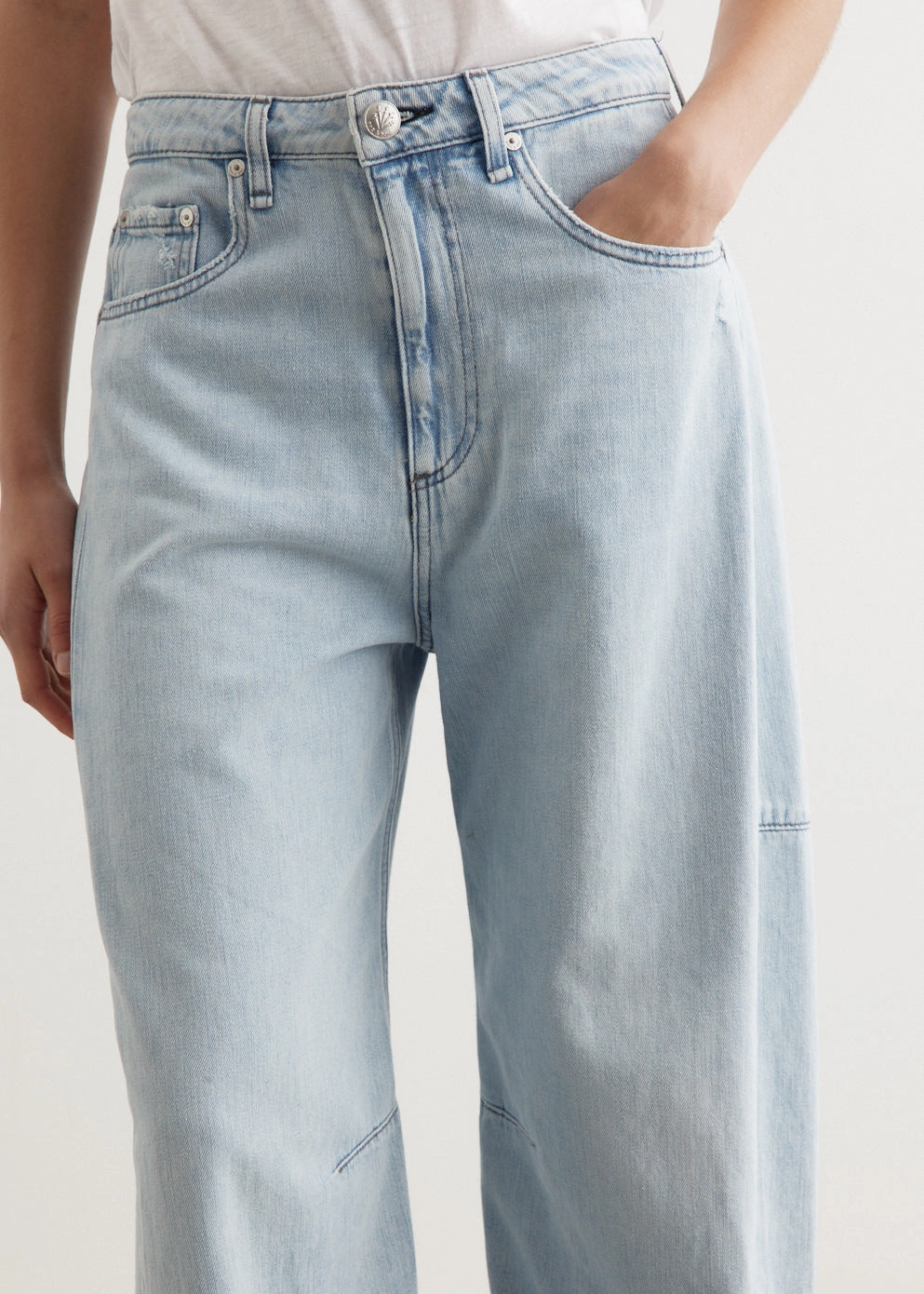 Advanced Stretch Recovery Stylish Design Charlie High-Rise Barrel Jeans