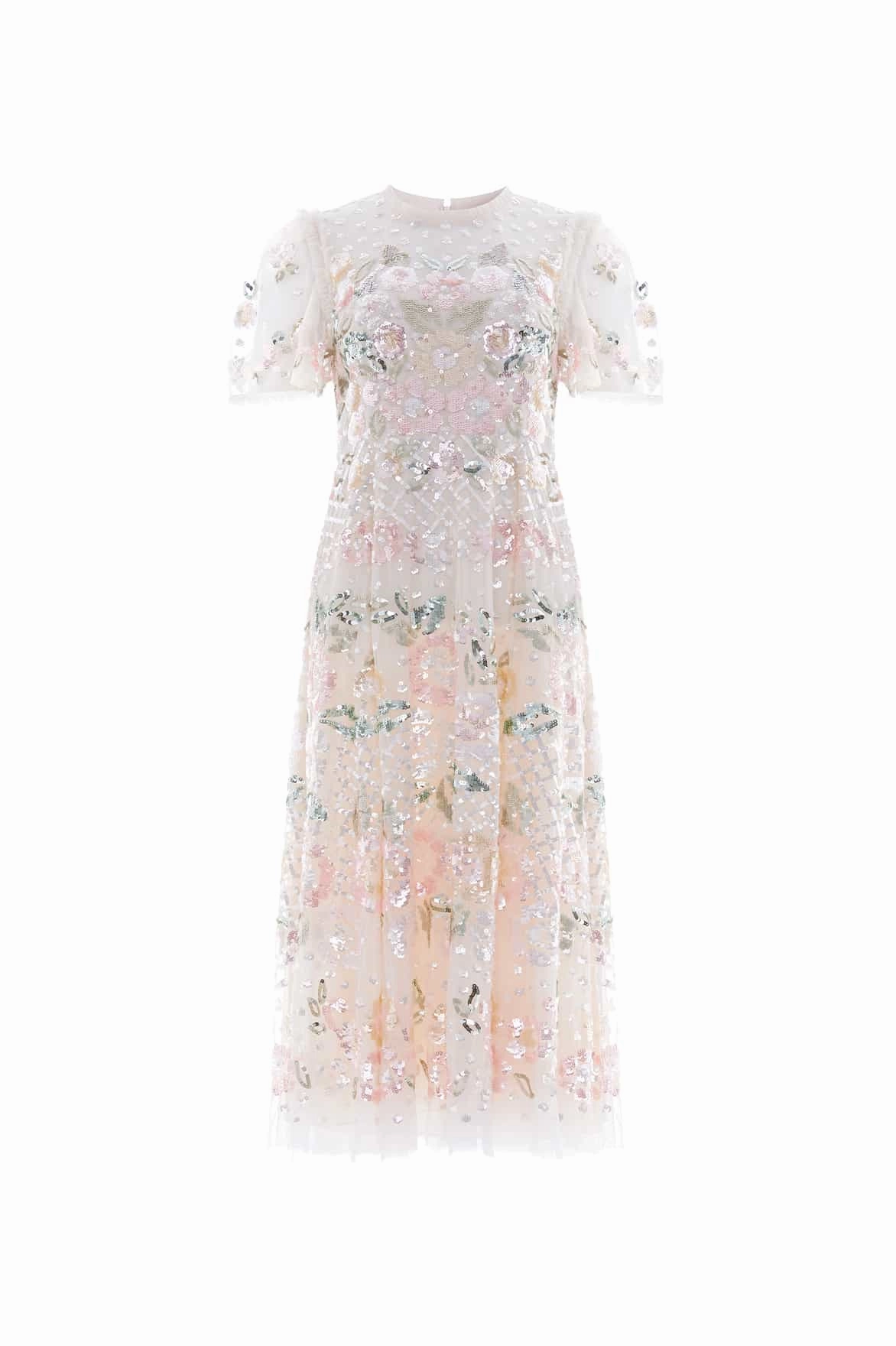 Rosalie Short Sleeve Ballerina Dress Feminine Fit Day Outfit