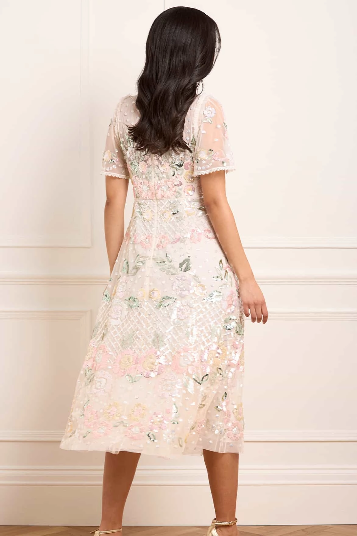 Feminine Movement Rosalie Short Sleeve Ballerina Dress