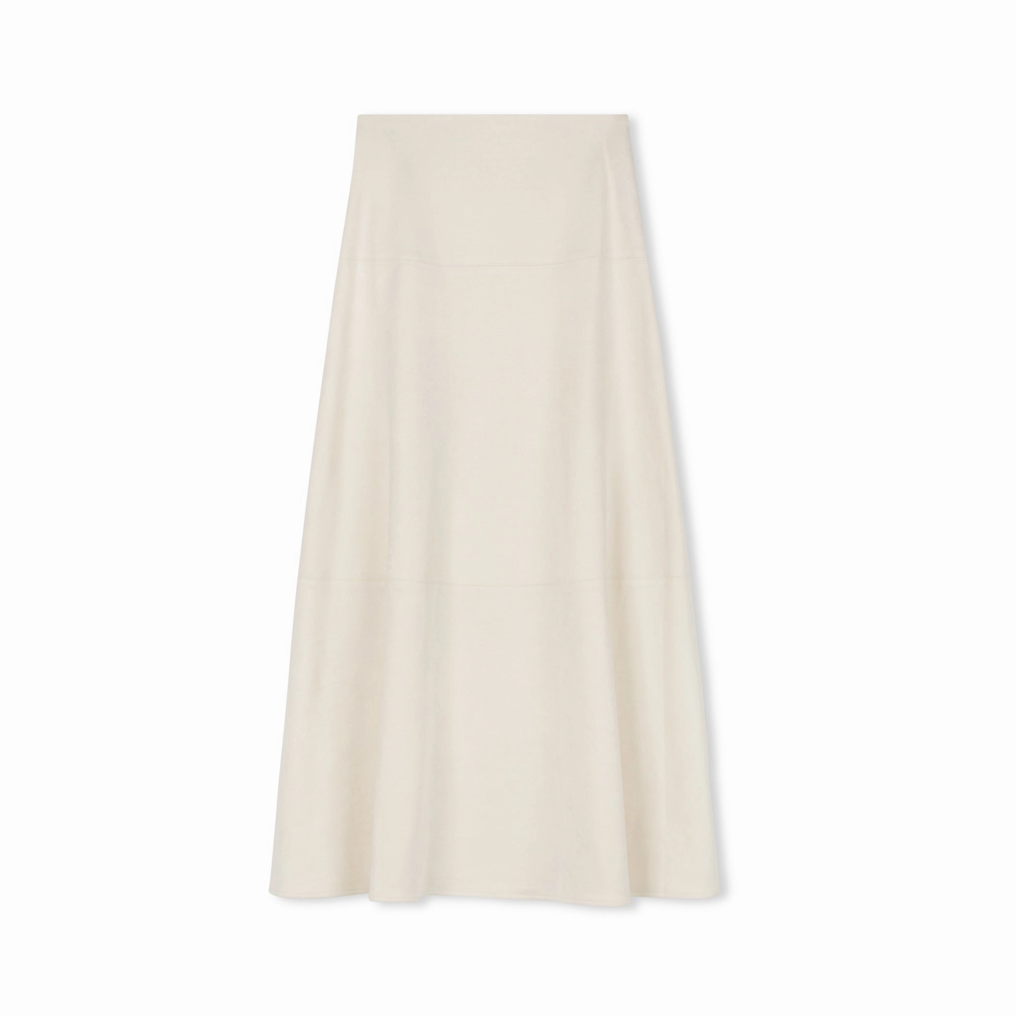 Suede Circle Maxi | Ivory Calm Mood Fresh Vibe
