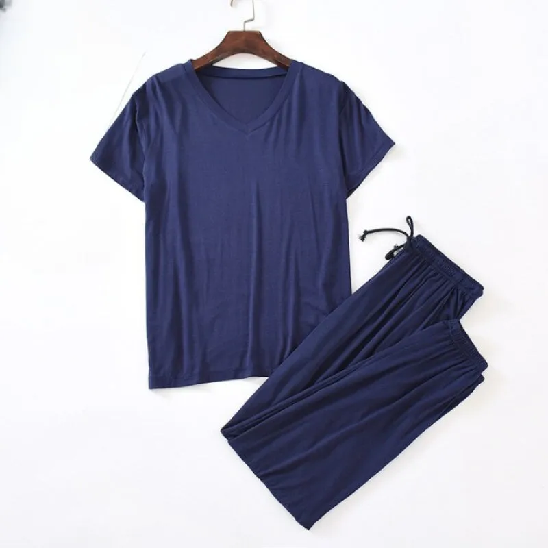 Summer Men's Short Sleeve Dress