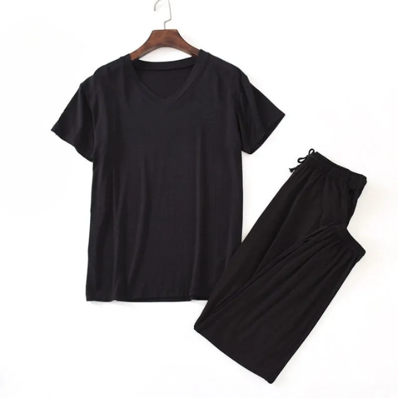 Summer Men's Short Sleeve Dress