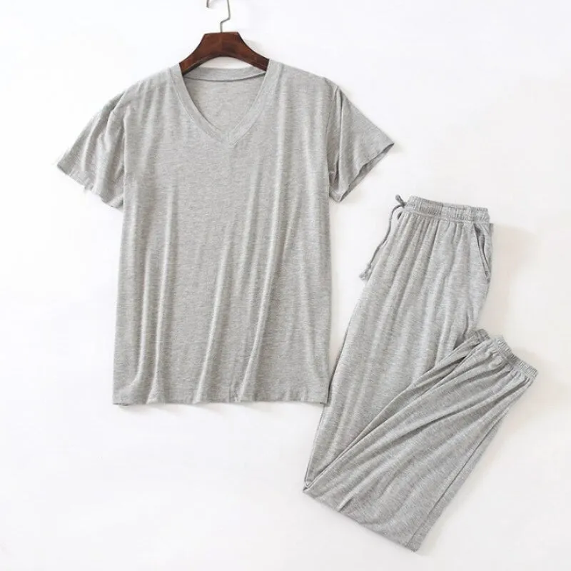 Summer Men's Short Sleeve Dress
