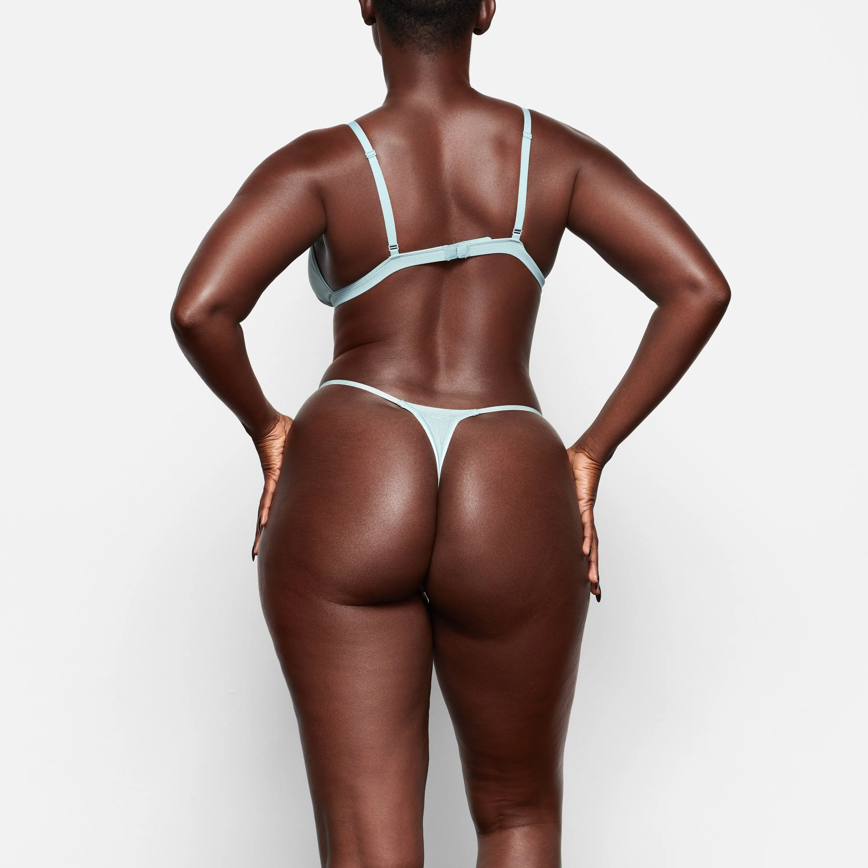 SUMMER MESH STRING THONG | SKY