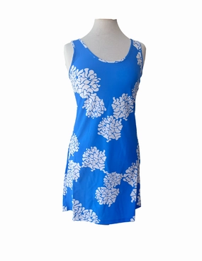 Smart Tailoring Bali Tank Dress Geranium/White
