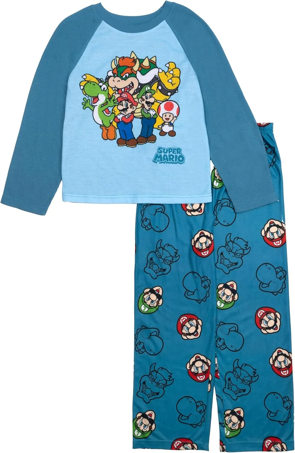 Super Mario Boys' 2-piece Pajama Set