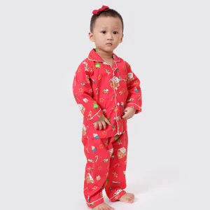 Sweet Christmas Pajama Set For Kids