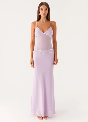 Perfect Layer Sweet On You Maxi Dress - Lavender