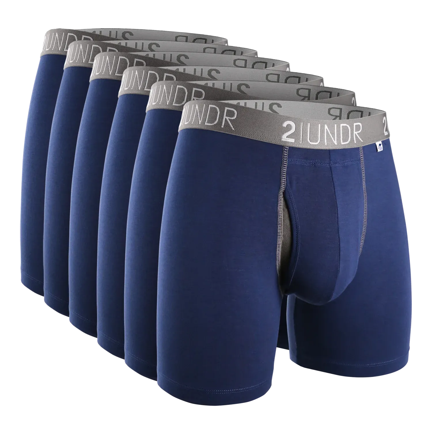 Swing Shift Boxer Brief - Basic Navy 6 Pack
