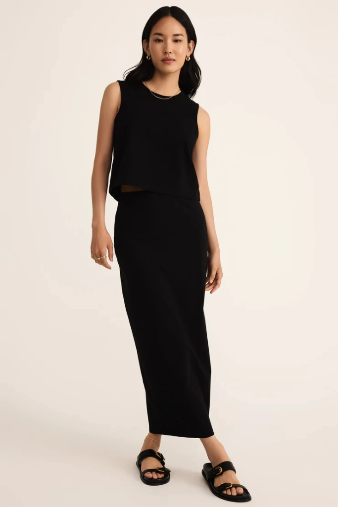 Boutique Exclusive Gail Midi Skirt by Z Supply