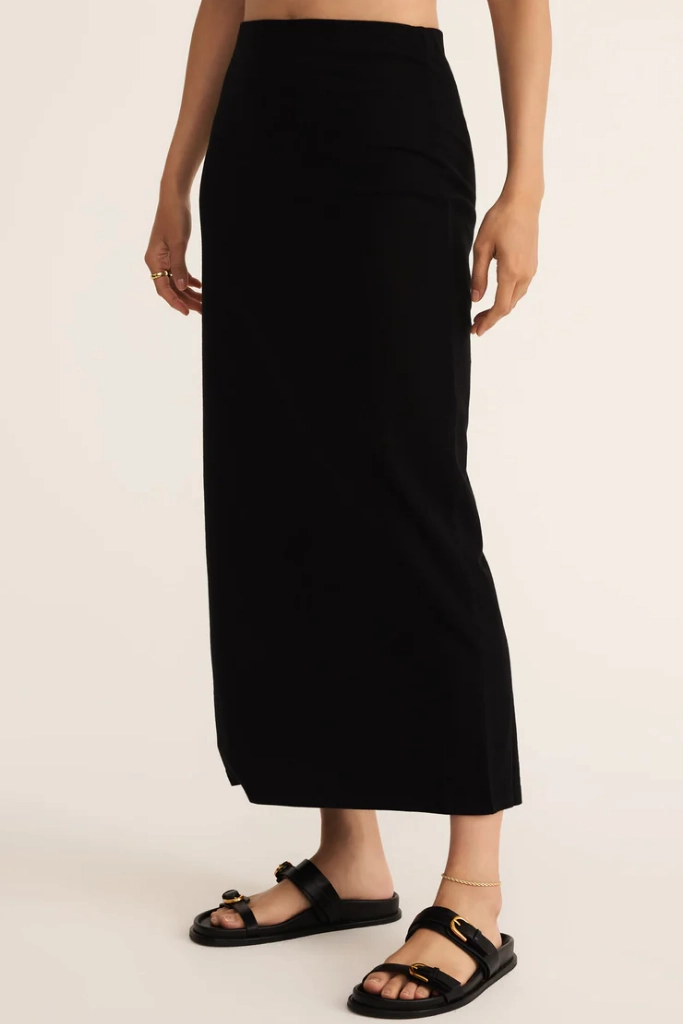 Modern Tones Key Feature Gail Midi Skirt by Z Supply
