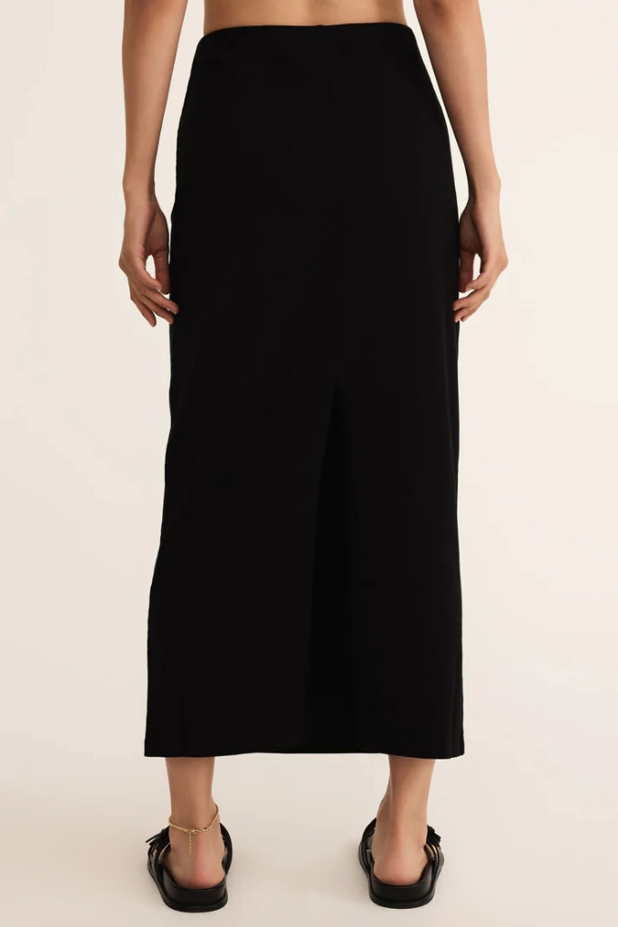 Gail Midi Skirt by Z Supply flowy silhouette