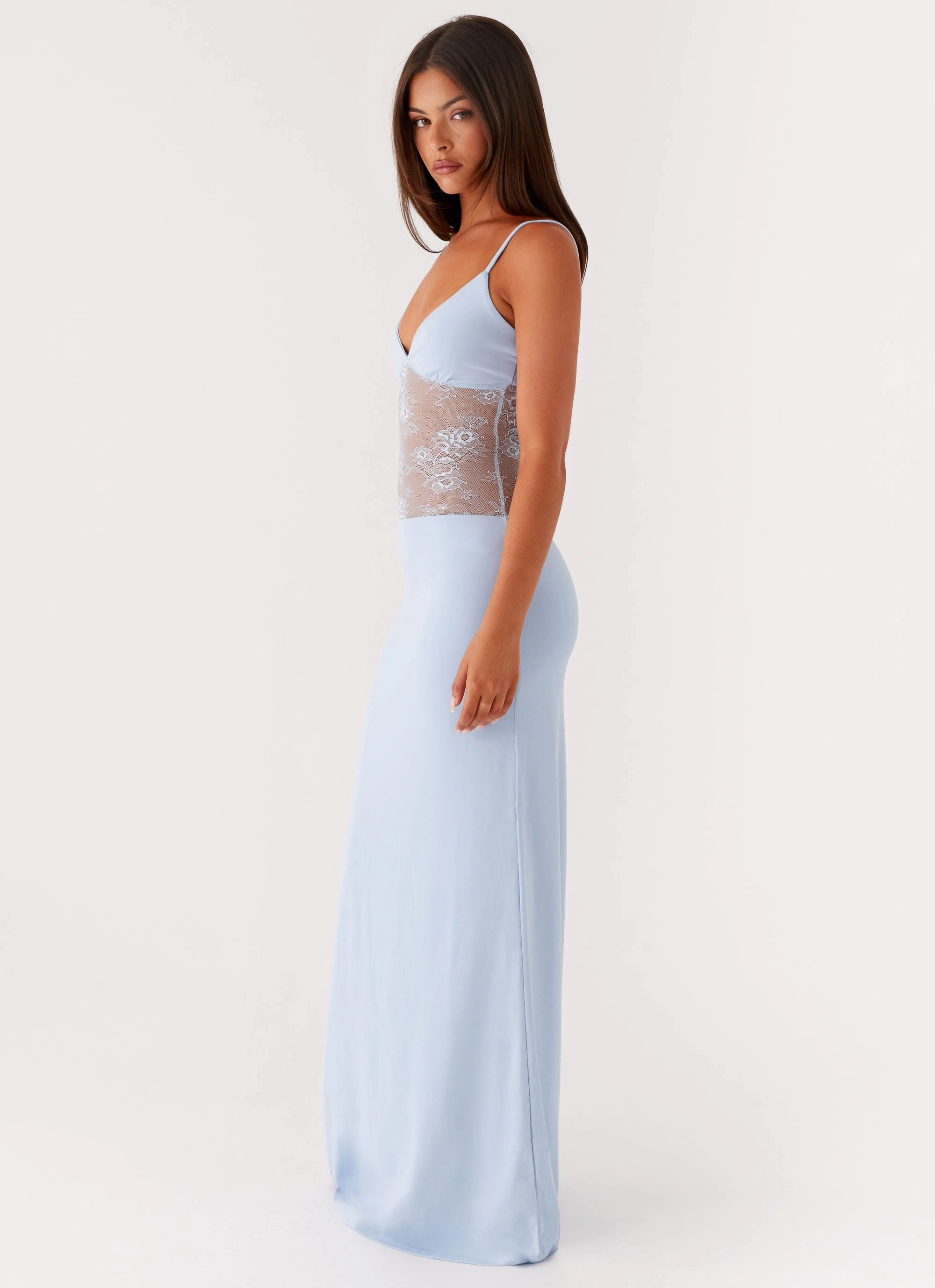 Stylish and Comfortable Go To Wear Envy Maxi Dress - Blue