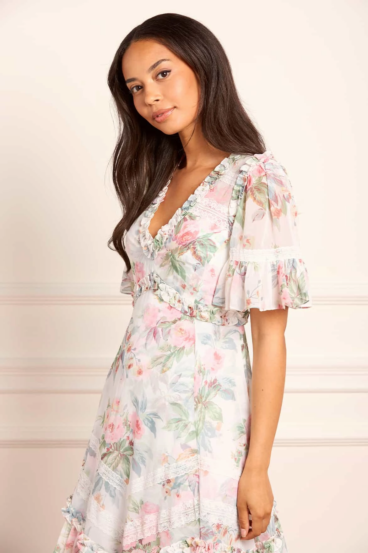 Paradise Garden Sonata Georgette Ballerina Dress Smooth Fit