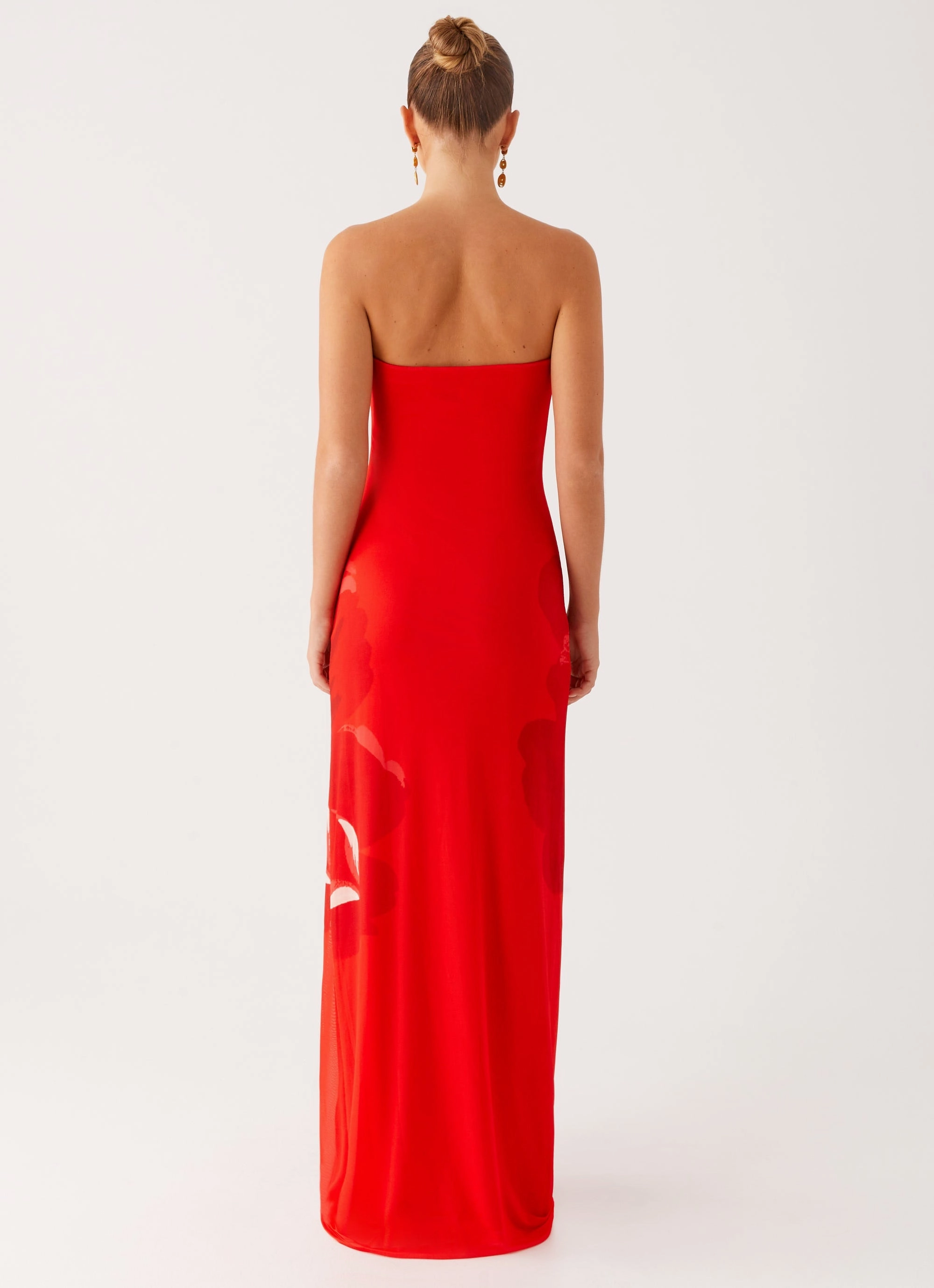 Luxe Look Fabian Maxi Dress - Red
