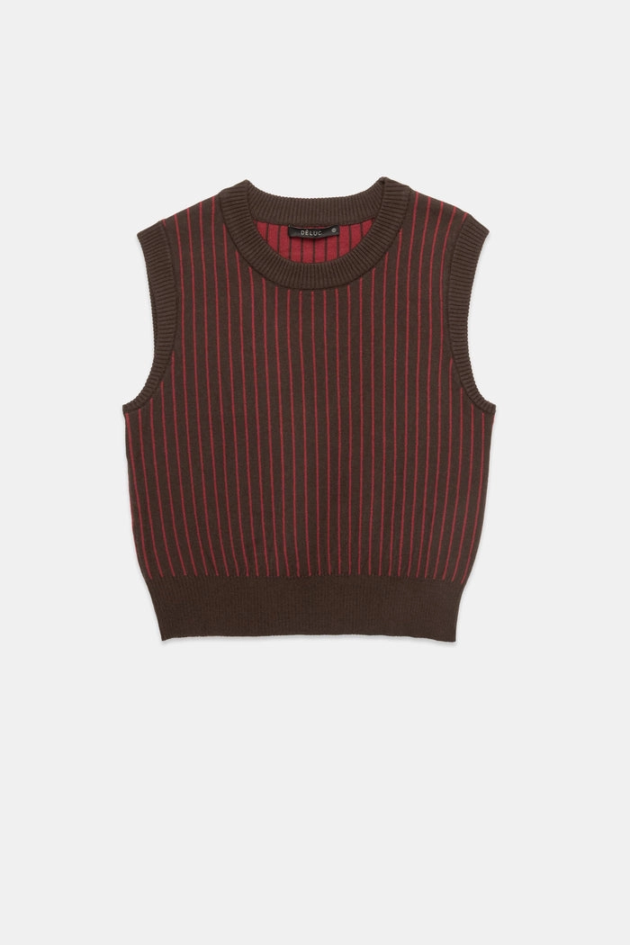 HighElasticity Multipanel Construction BRUCE KNIT VEST