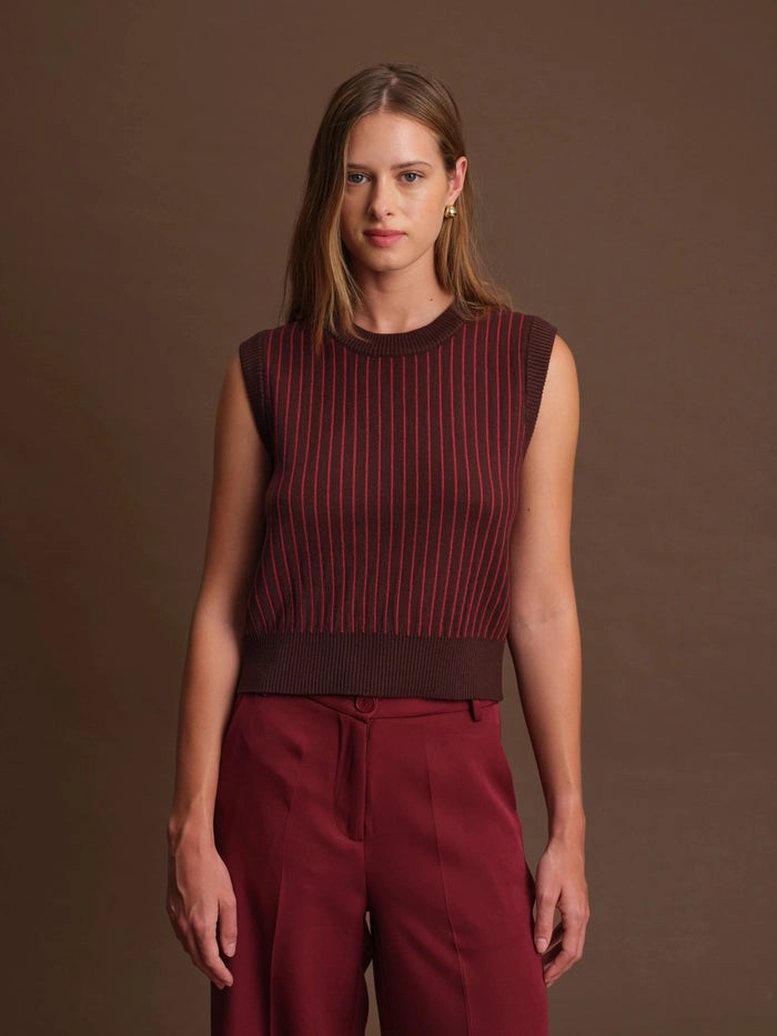 BRUCE KNIT VEST Heat Regulating Fabric LayeredDurability