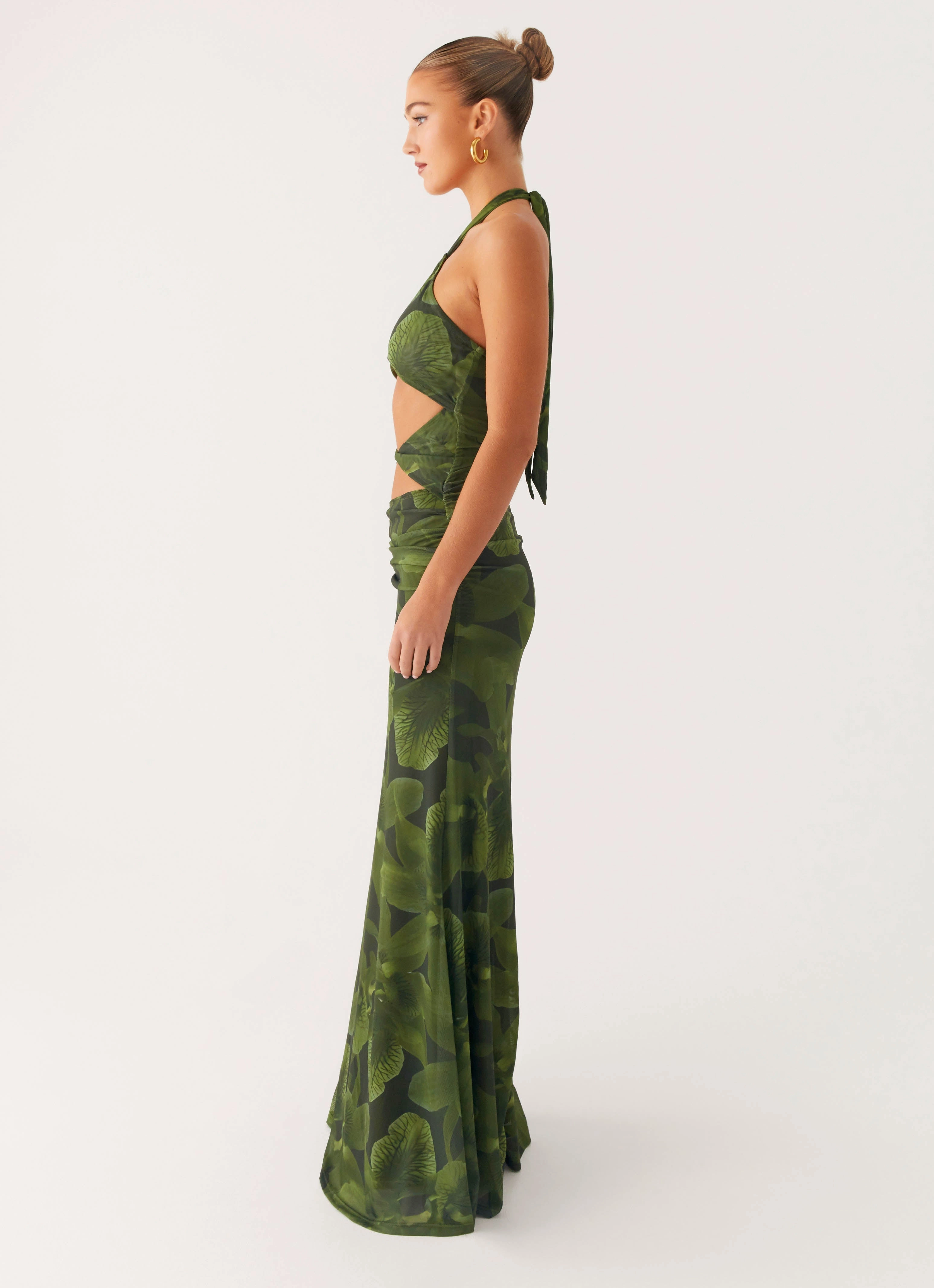 Tatyana Maxi Dress - Tropic Floral Adjustable-Straps