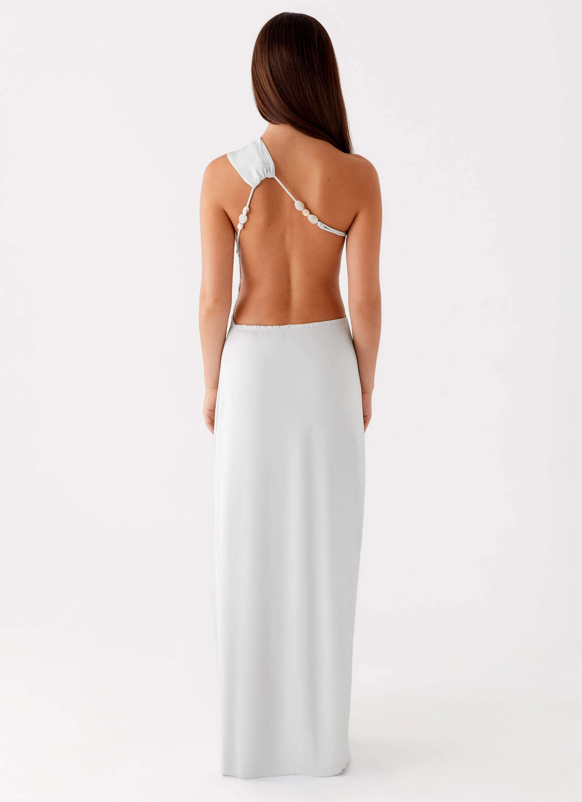 High Hemline Taurus Maxi Dress - Mint