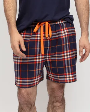 Taylor Mens Lightly Brushed Check Shorts