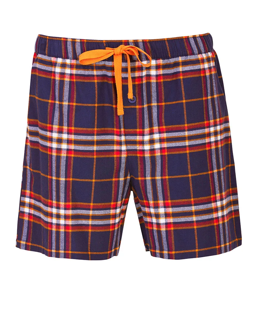 Taylor Mens Lightly Brushed Check Shorts