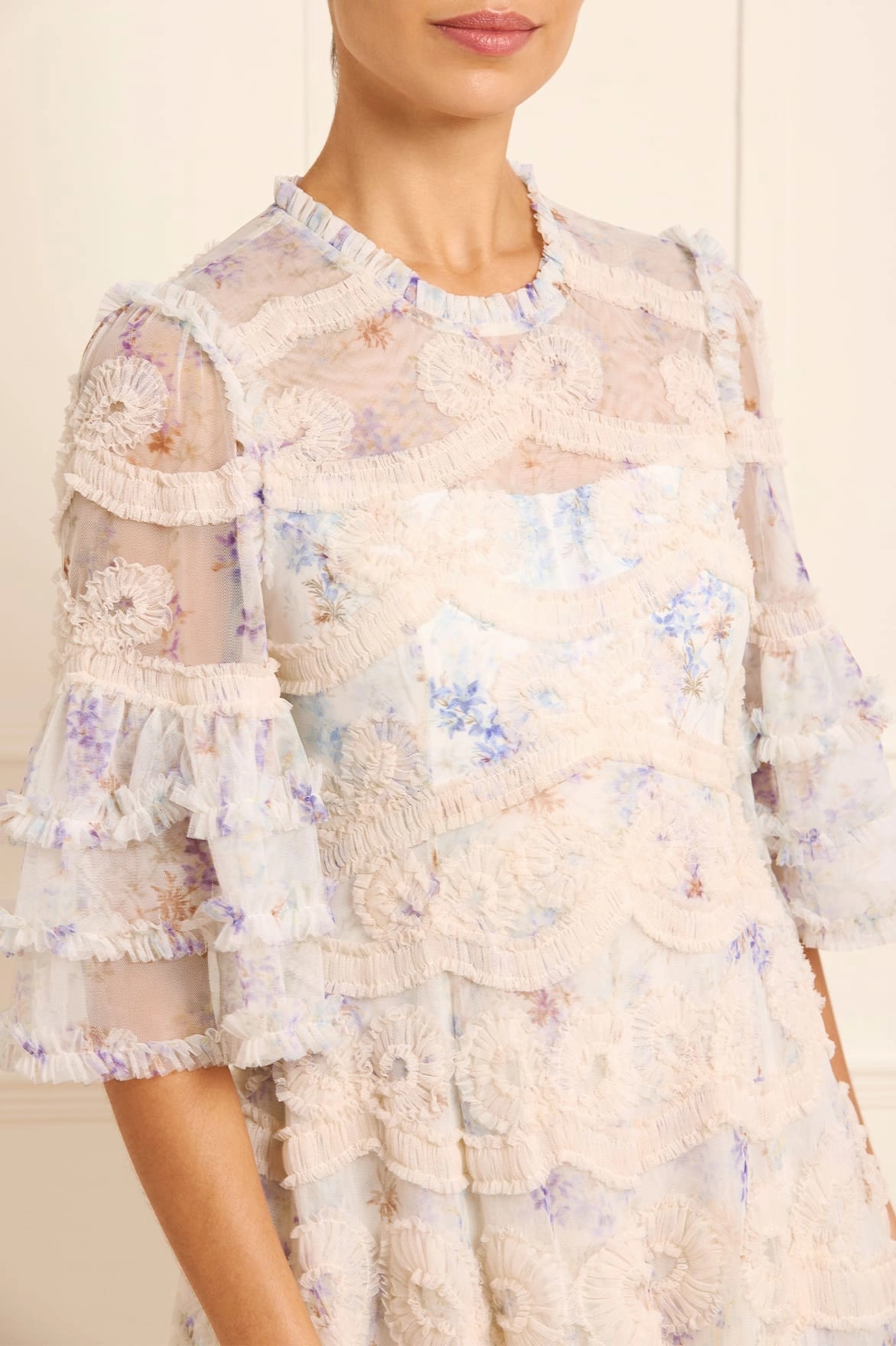 City Essential Ophelia Ditsy Ingrid Gown