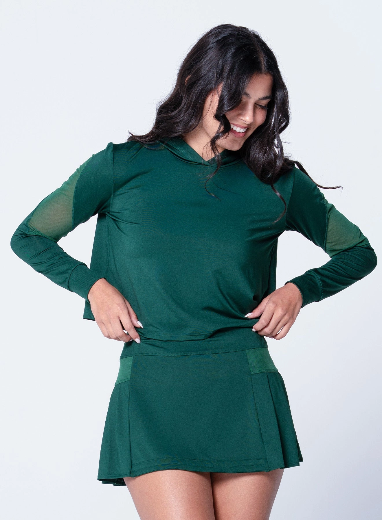 Outdoor Comfort Fit Team Spirit Pleat Skirt-13"