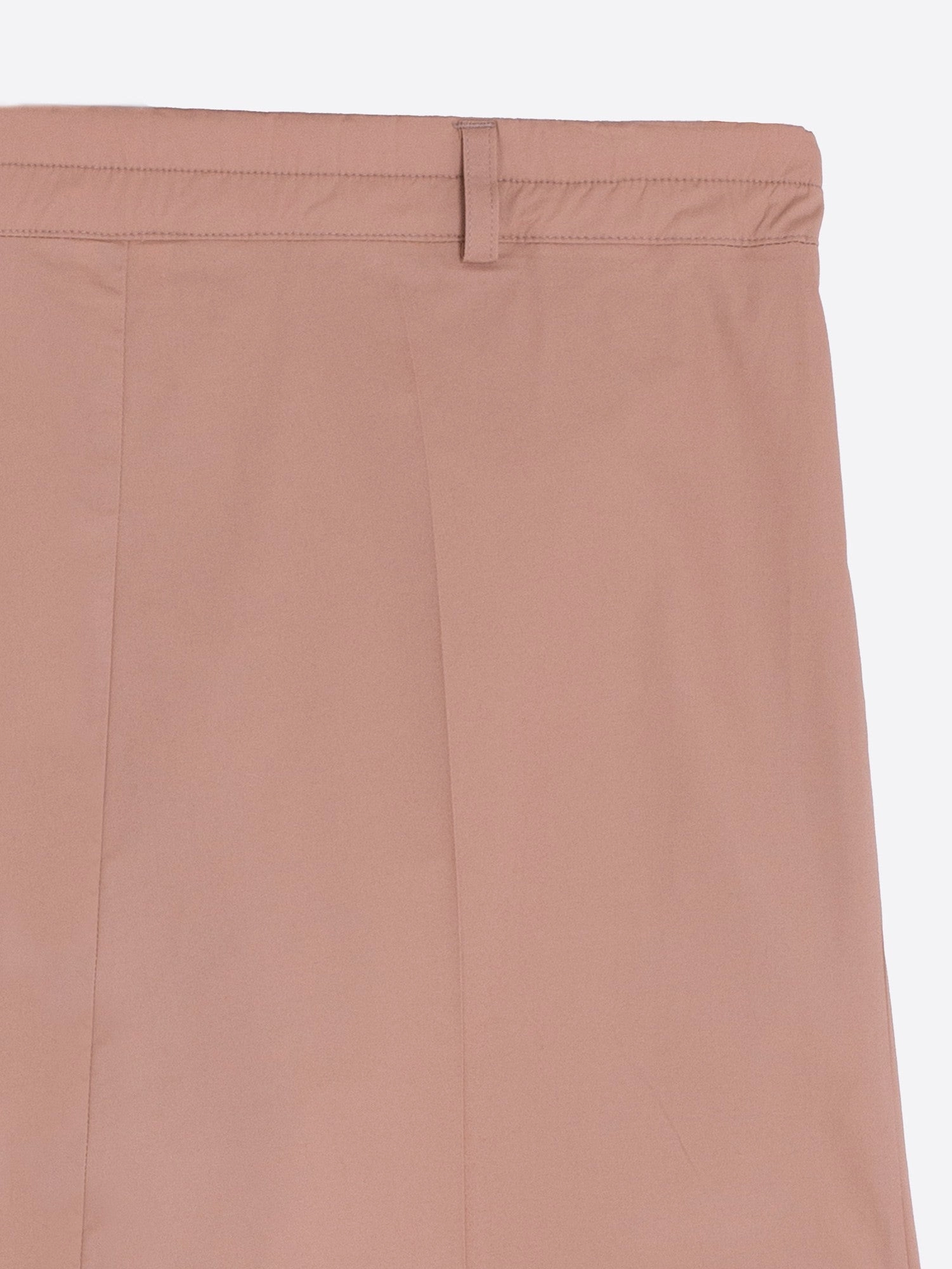 StaticDissipativeFabric Organic Cotton Palazzo Trouser in Beige Poplin